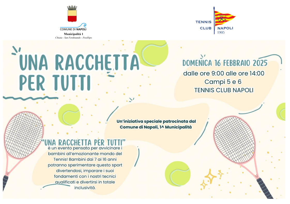 Una racchetta per tutti