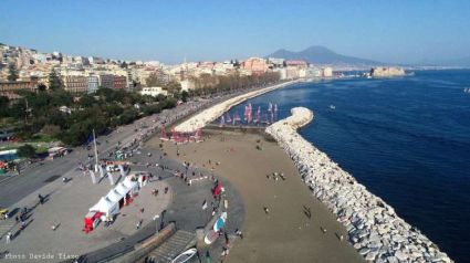 Una foto dall'alto della Rotonda Diaz