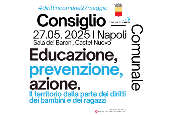 Seduta consiliare monotematica del 27 maggio 2025