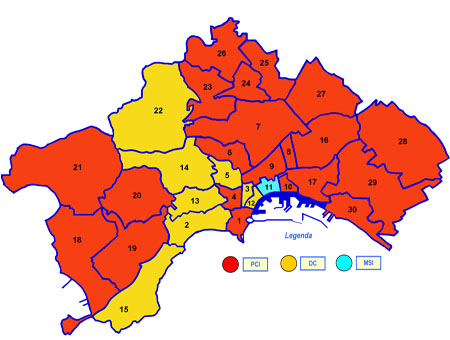 Primo partito nei quartieri di Napoli