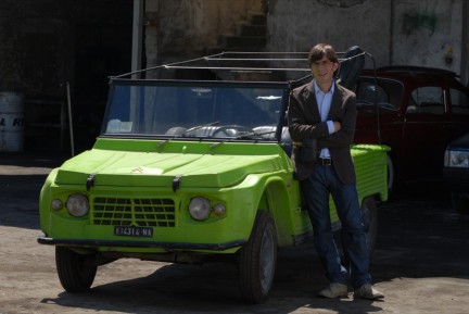 La Mehari nel film Fortapàsc con Libero De Rienzo