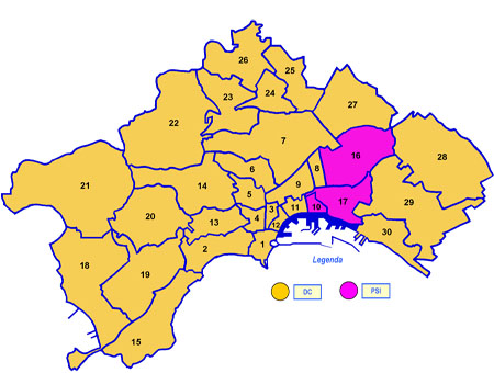 Primo partito nei quartieri di Napoli