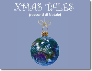 pallina di un albero di Natale avente la forma del pianeta Terra