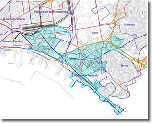 planimetria della zona franca urbana