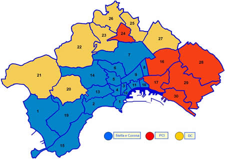Primo partito nei quartieri di Napoli