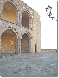 parte del loggiato ovest