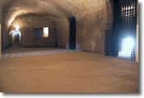 picture of the hall with an opening to the right