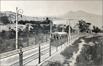 la nuova funicolare di Mergellina, 1931