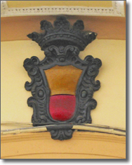 civic coat-of-arms with ducal coronet