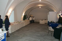 picture of an interior hall in Castel dell'Ovo