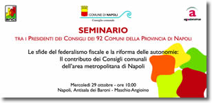 locandina del seminario
