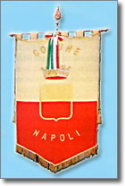 The Municipality of Naples' gonfalon
