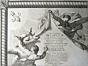  fondo cartografie e disegni, Giovanni Carafa duca di Noja, Mappa topografica di Napoli e de' contorni, tav. 1, 1775