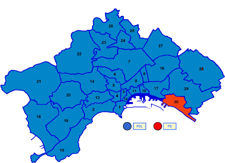 Primo partito nei quartieri di Napoli