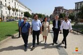 Inaugurati i giardini di piazza Carlo III