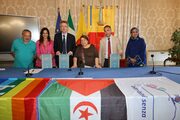 Festa a Palazzo San Giacomo con i bambini Saharawi
