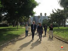 Lavori in Villa Comunale e restauro della statua del Fauno con cembali