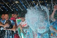 Il Sindaco alla festa per lo scudetto allo stadio Maradona