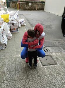 Consegna dei giocattoli per i bambini del Santobono - Pausilipon