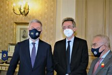 Una foto dell'inaugurazione