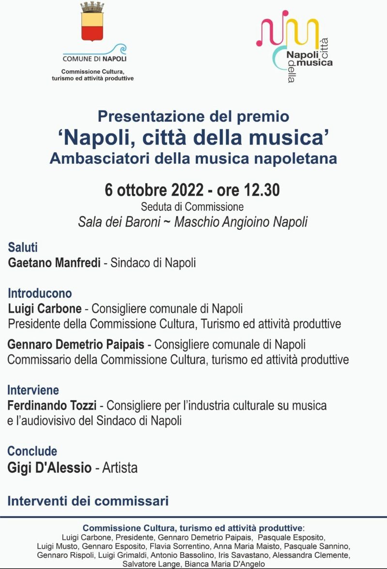 Programma dell'evento