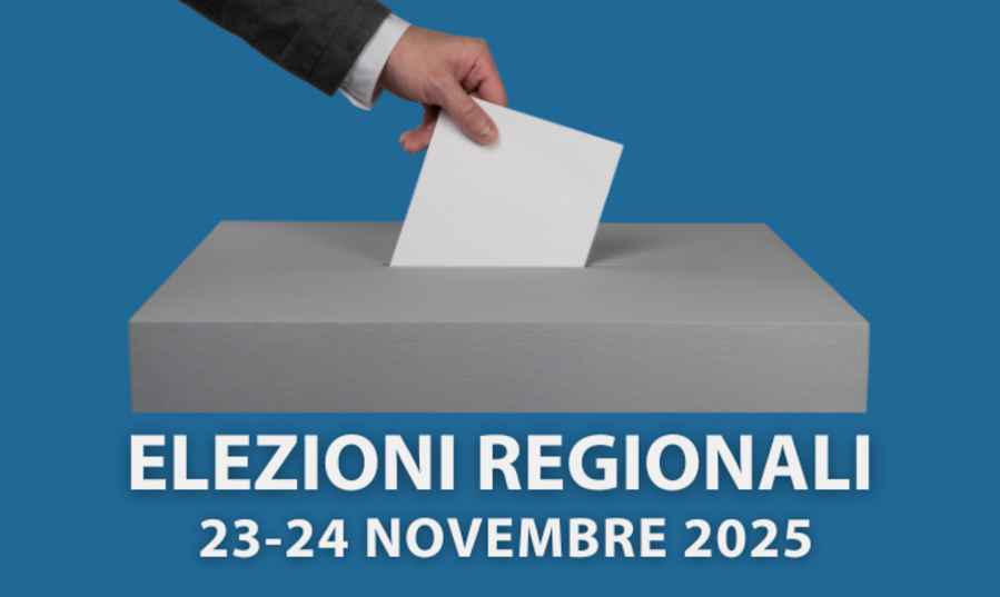 Elezioni regionali di domenica 23 e lunedì 24 novembre 2025 