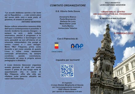 Locandina dell'evento