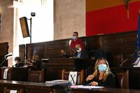 Il presidente Fucito inaugura la seduta