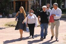 Terme di Agnano: sopralluogo degli Assessori Armato, Marciani e Baretta