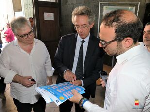 La presentazione di "Vedi Napoli e poi torni" al Maschio Angioino