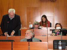 Una foto della seduta del Consiglio