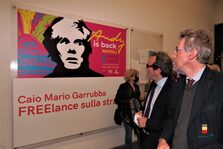 Una immagine della mostra dedicata a Wahrol al PAN