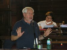 Una foto della seduta del Consiglio comunale che ha approvato il bilancio di previsione