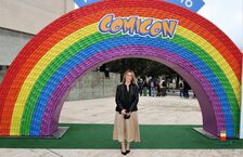 Una foto dal Comicon alla Mostra d'Oltremare