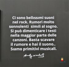 Una immagine della mostra dedicata a Wahrol al PAN