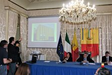 Un momento della conferenza di presentazione del Maggio dei Monumenti in sala Giunta