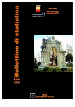copertina bollettino di statistica 2010