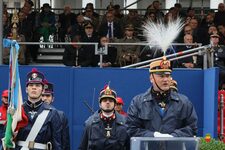 Il Sindaco Manfredi alla cerimonia degli allievi della Scuola militare 'Nunziatella' di Napoli