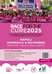 locandina Race for the cure 2025