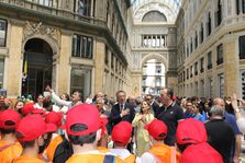 Centinaia di studenti hanno suonato tra le strade e in Galleria per l’evento conclusivo di Scuola Viva