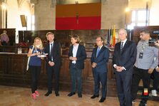 Studenti alla prova de 'La dictée pour tous' nell'ambito della settimana franco - napoletana