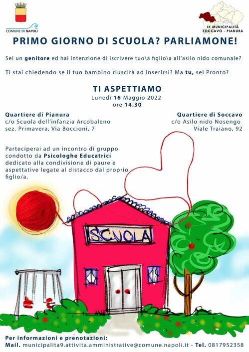 locandina incontro con i genitori