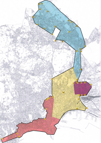 Mappa dell'area interessata