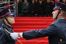 Il Sindaco Manfredi alla cerimonia degli allievi della Scuola militare 'Nunziatella' di Napoli