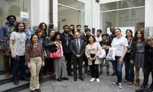 L'assessore Luca Trapanese al percorso multiculturale di “allargare i muri”