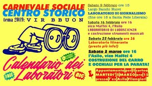 Locandina Carnevale Sociale del Centro Storico