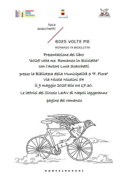 6025 volte me. Romanzo in bicicletta