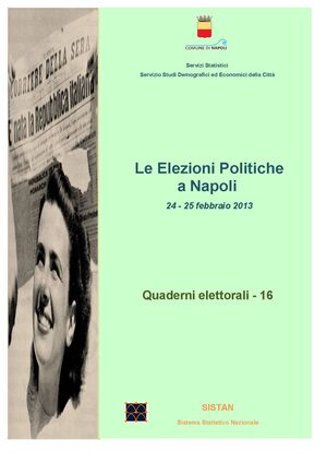 Copertina quaderno elettorale numero 16