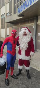 Consegna dei giocattoli per i bambini del Santobono - Pausilipon