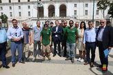 Inaugurati i giardini di piazza Carlo III